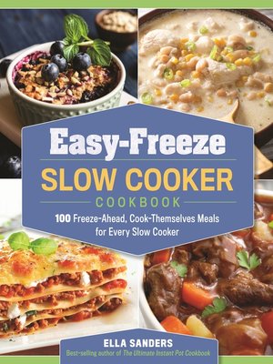 cover image of Easy-Freeze Slow Cooker Cookbook